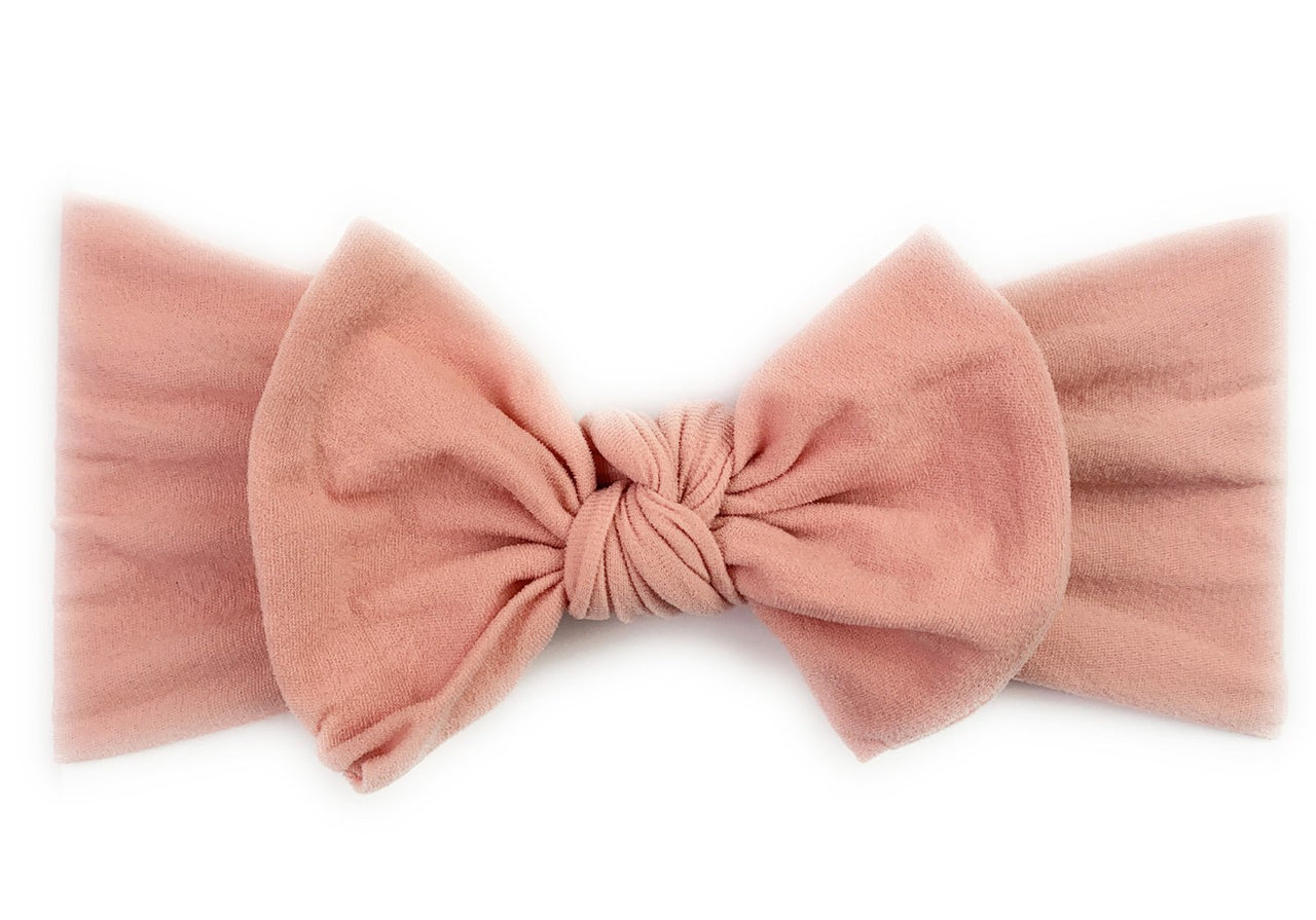 Infant Headwrap Nylon Bow Headband Baby Wisp