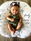 Infant Headwrap Nylon Bow Headband - Leona Baby Wisp