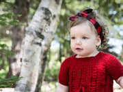 Top Knot Grey Floral Headband Baby Wisp