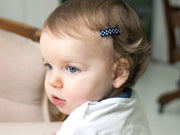 6 Small Snap Ribbon Lined Clips -  Sweetpod Baby Wisp