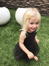 5 Small Snap Clips Charlotte Bow Collection - Sandy Toes Baby Wisp