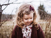 Infant Headband - Fanny Bow - White Baby Wisp