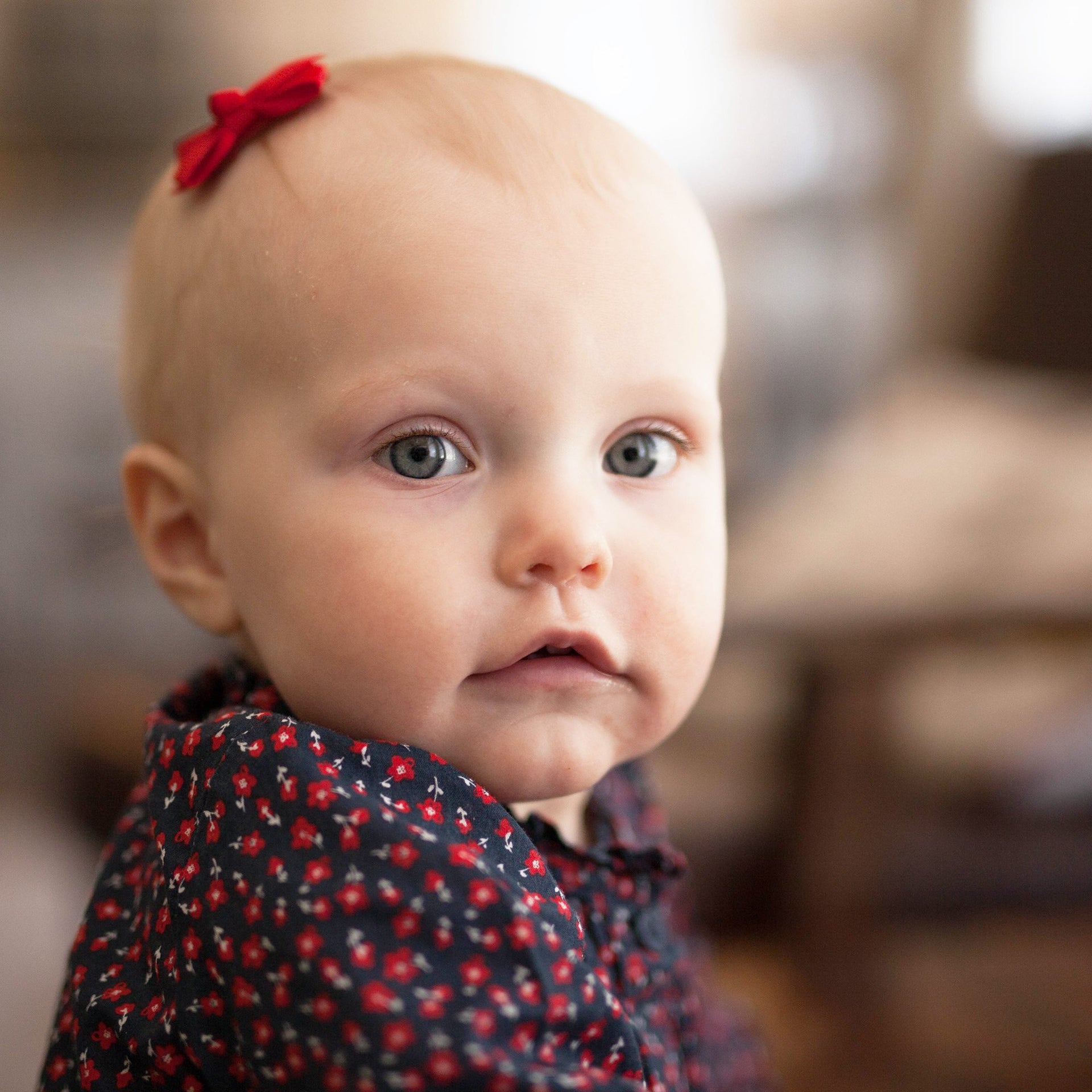 3 Mixed Style Wisp Clips Infant Bows Hair Clips - Holiday Gift Set Baby Wisp