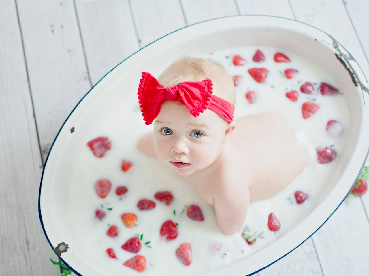 Nylon Pom Pom Trim Headband - Pale Pink Baby Wisp