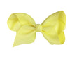 Americana Bow Pinch Clip - Baby Yellow Maize Baby Wisp