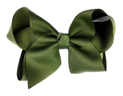 Americana Bow Pinch Clip Baby Wisp
