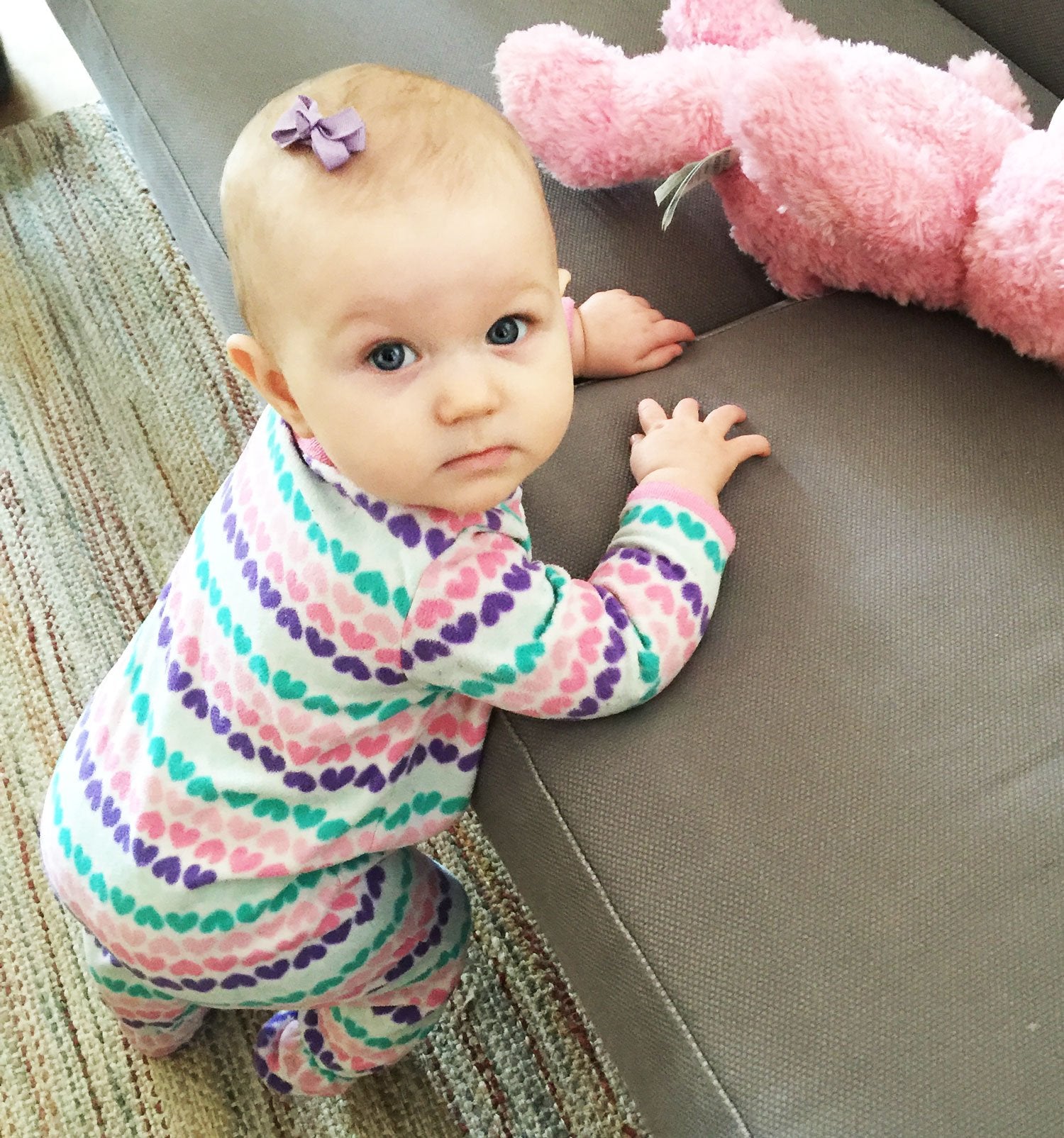 Baby Wisp - Mini loquet pour bébé, petite fille - Charlotte Bows