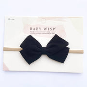 Emma Bow Infant Headbands Baby Wisp