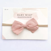 Emma Bow Infant Headbands Baby Wisp