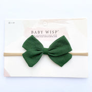 Emma Bow Infant Headbands Baby Wisp