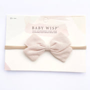 Emma Bow Infant Headbands Baby Wisp