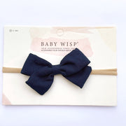 Emma Bow Infant Headbands Baby Wisp