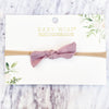 Megan Tie Knot Baby Headband Baby Wisp