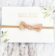 Megan Tie Knot Baby Headband Baby Wisp