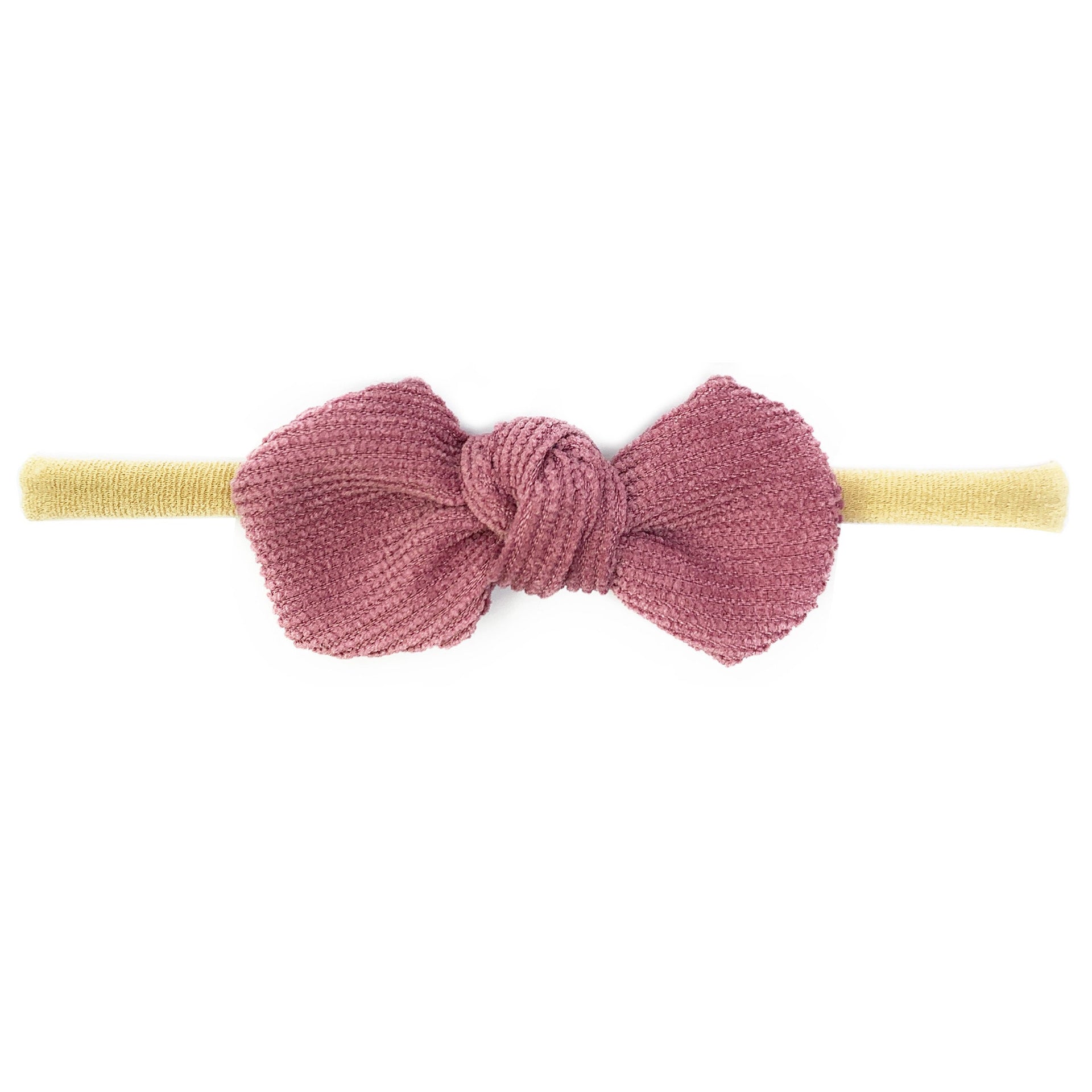 Cordelia Corduroy Knot Bow Headband For Babies and Toddlers Baby Wisp