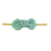 Cordelia Corduroy Knot Bow Headband For Babies and Toddlers Baby Wisp