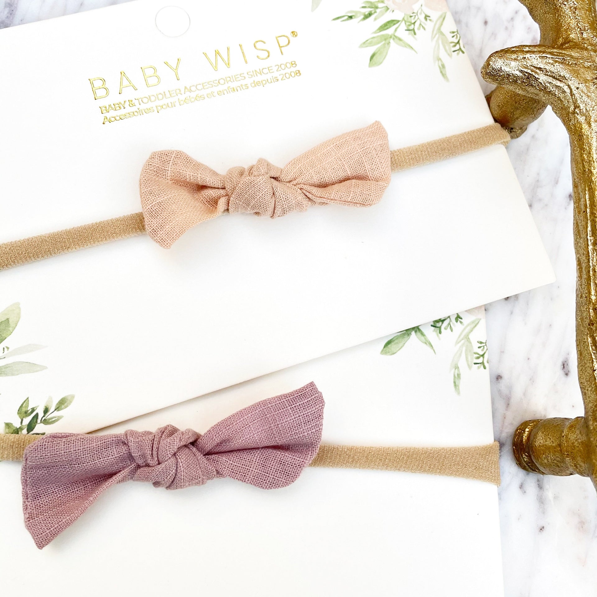 Megan Tie Knot Baby Headband Baby Wisp