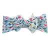 Infant Headwrap Nylon Bow Floral Headband - Cloud Nine Baby Wisp