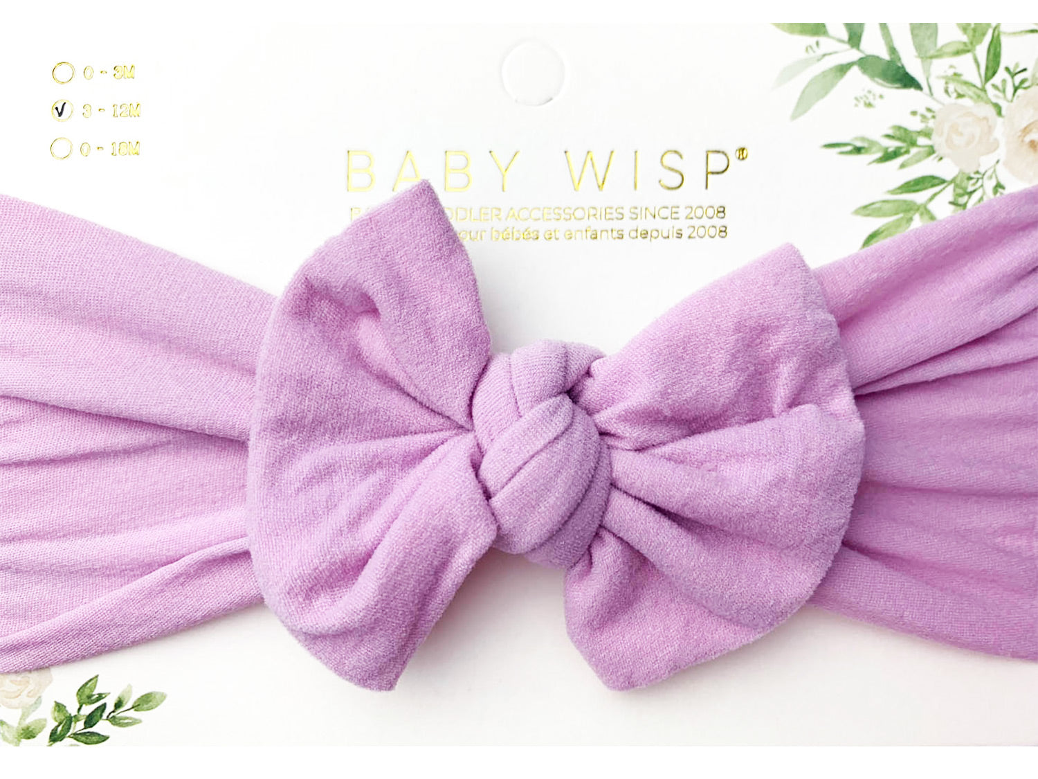 Infant Headwrap Nylon Bow Headband Baby Wisp