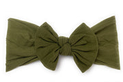 Infant Headwrap Nylon Bow Headband Baby Wisp