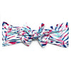 Infant Headwrap Nylon Bow Headband - Rainforest Baby Wisp
