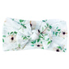 Infant Headwrap Nylon Bow Headband - Slow Floral Style Baby Wisp