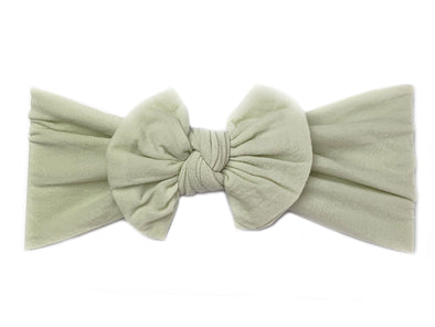 Infant Headwrap Nylon Bow Headband - Succulent Baby Wisp