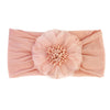 Evelyn Flower Nylon Headwrap Baby Wisp