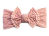 Spring Nylon Pom Pom Mini Trim Headband for Babies and Toddlers Baby Wisp