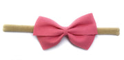 Thali Faux Suede Bow Headband for Babies Baby Wisp