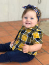 Cotton Top Knot Baby Headband - Paradise Baby Wisp