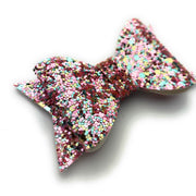 Pinch Clip - Courtney Sparkly Bow Baby Wisp