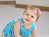 Mini Latch Classic Bow - Burgundy Baby Wisp
