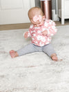Knotted Bow - Skinny Nylon Headband Baby Wisp