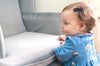 Small Snap Chelsea Boutique Bow - Single Hair Bow - Rose Taupe Baby Wisp