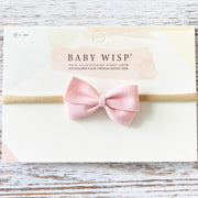 Thali Faux Suede Bow Headband for Babies Baby Wisp