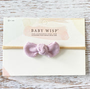 Cordelia Corduroy Knot Bow Headband For Babies and Toddlers Baby Wisp