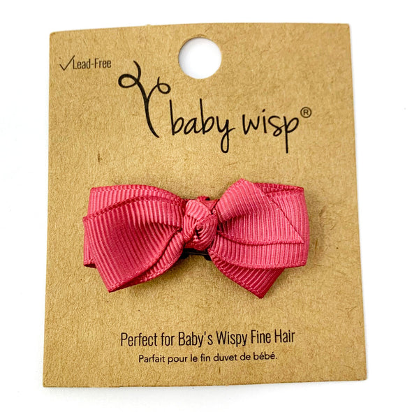 Medium Wisp Clip - Aiyanna Boutique Bow Baby Wisp