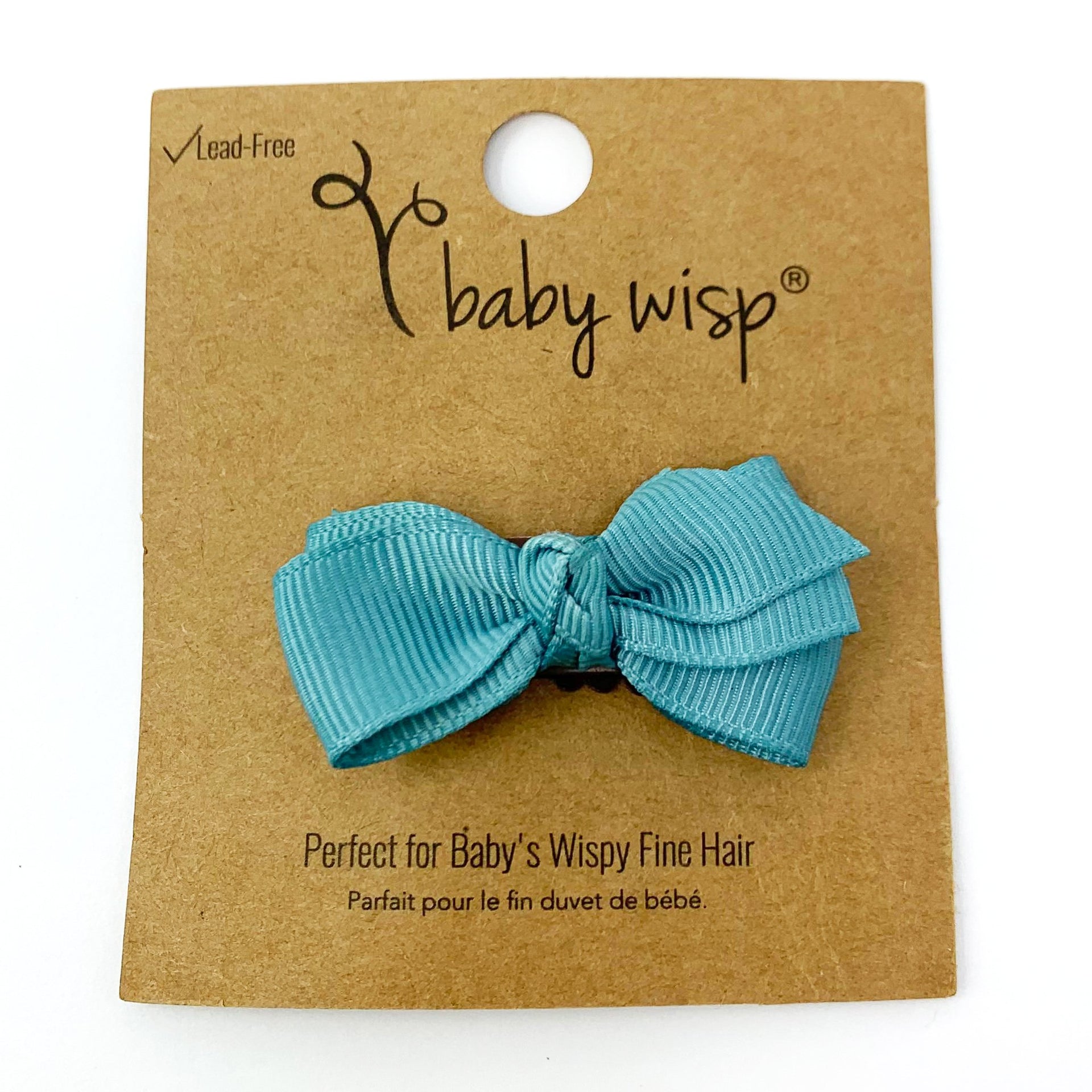 Medium Wisp Clip - Aiyanna Boutique Bow Baby Wisp
