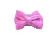 Mini Latch Clip Tiny Tuxedo Grosgrain Bow Baby Wisp