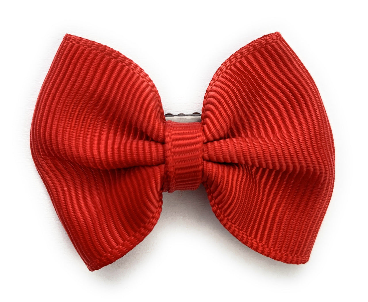 Mini Latch Classic Bow - Red Baby Wisp