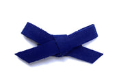 Mini Latch Wisp Clip - Hand Tied Faux Suede Bows for Fall Baby Wisp