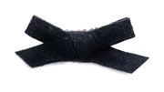 Mini Latch Wisp Clip - Hand Tied Faux Suede Bows for Fall Baby Wisp