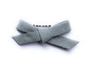 Mini Latch Wisp Clip - Hand Tied Faux Suede Bows Spring Palette Baby Wisp
