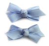 Small Snap Chelsea Boutique Bow - 2 pack - Blue Bell Baby Wisp