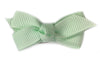 Small Snap Chelsea Boutique Bow - Single Hair Bow - Ice Mint Baby Wisp