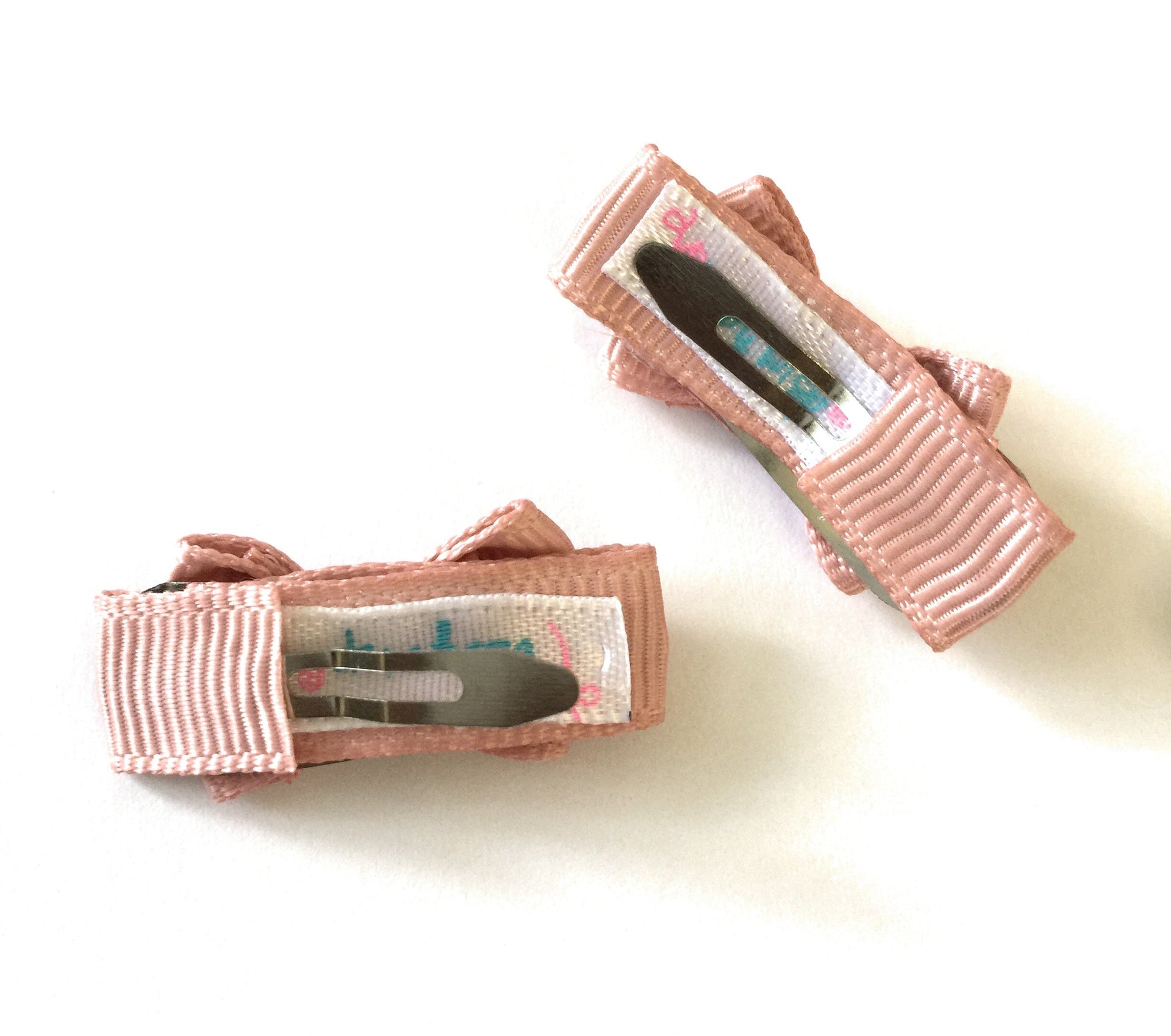 5 Small Tuxedo Grosgrain Bows - BEST Halloween Baby Bows Baby Wisp