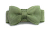 Grosgrain Tuxedo Bow Snap Clip - Single Hair Bow Baby Wisp