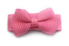 Grosgrain Tuxedo Bow Snap Clip - Single Hair Bow - Millennial Pink Baby Wisp