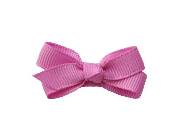 Small Snap Chelsea Boutique Bow - Single Hair Bow Baby Wisp